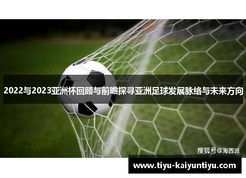 2022与2023亚洲杯回顾与前瞻探寻亚洲足球发展脉络与未来方向